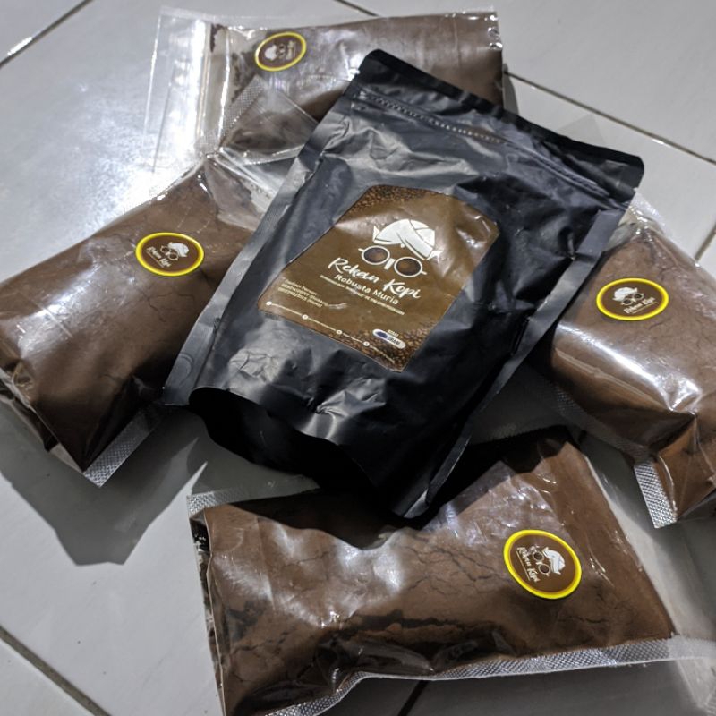 

BEST SELLER!! Kopi Robusta Khas Muria Rahtawu 250g