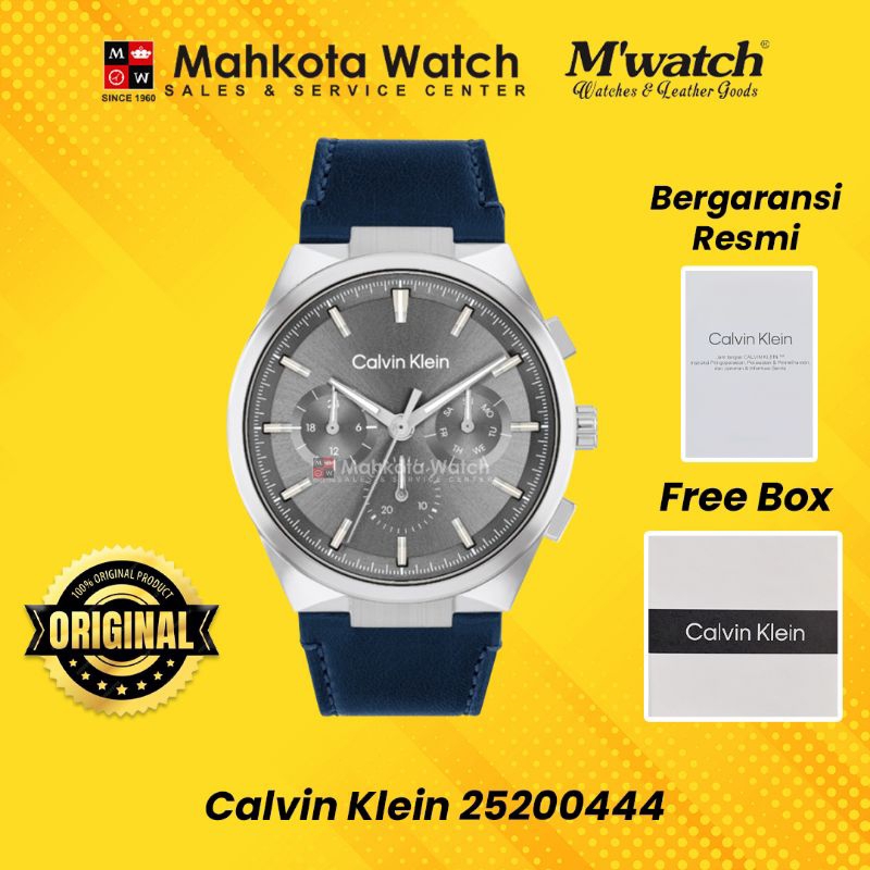 JAM TANGAN PRIA CALVIN KLEIN 25200444 ORIGINAL