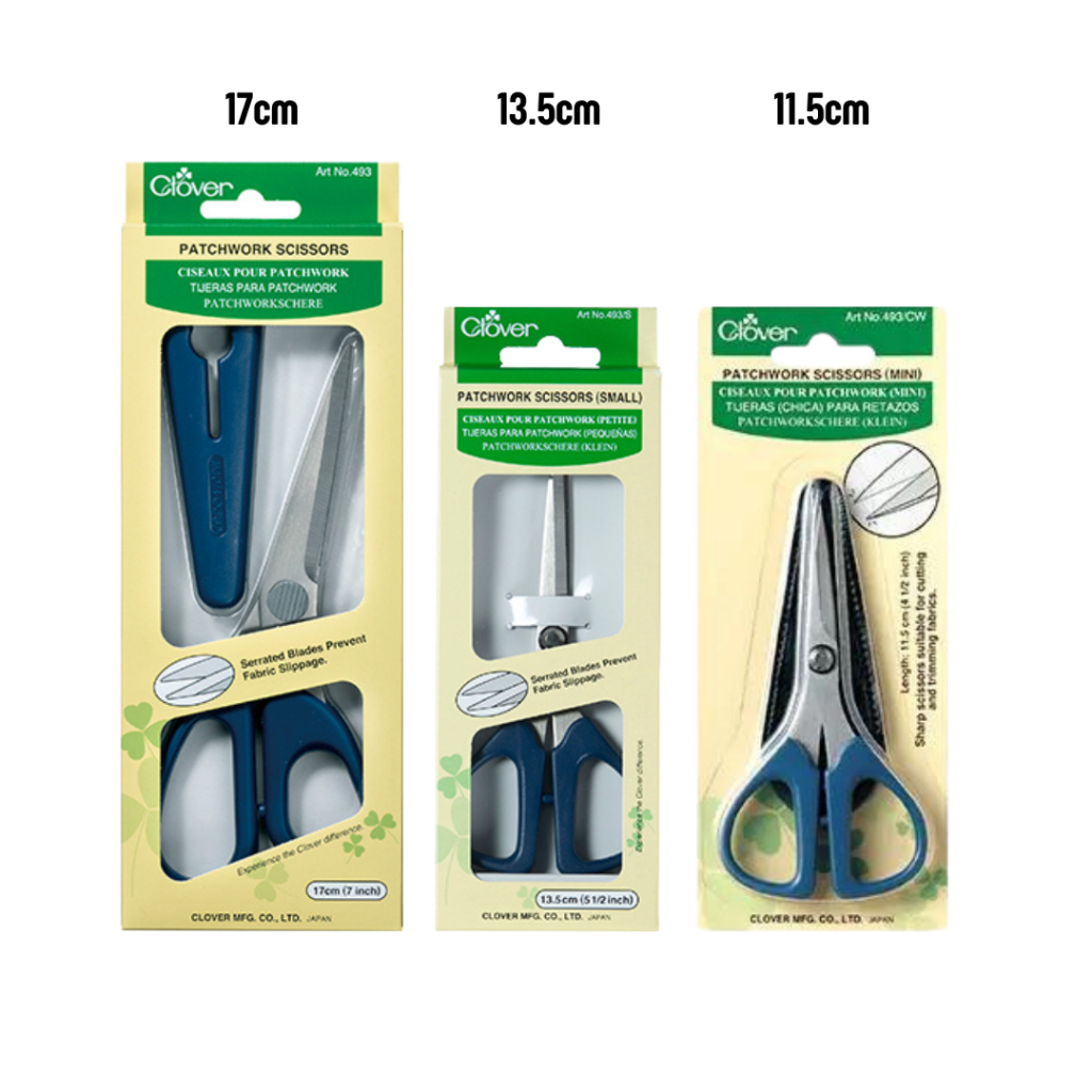 Clover Gunting Patchwork Scissors/Gunting Kain