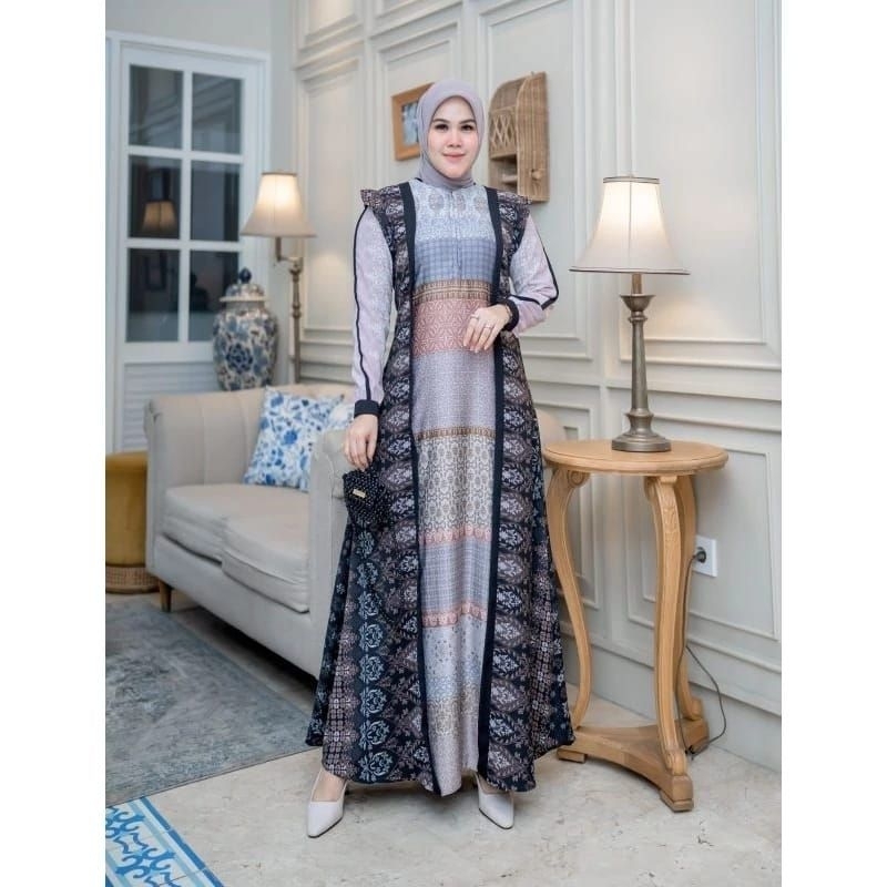 Lily . Sabrina . fiyola. azzura dress by rianti/ original siap kirim