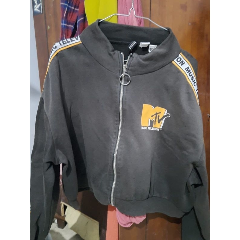 H&m black mtv jacket