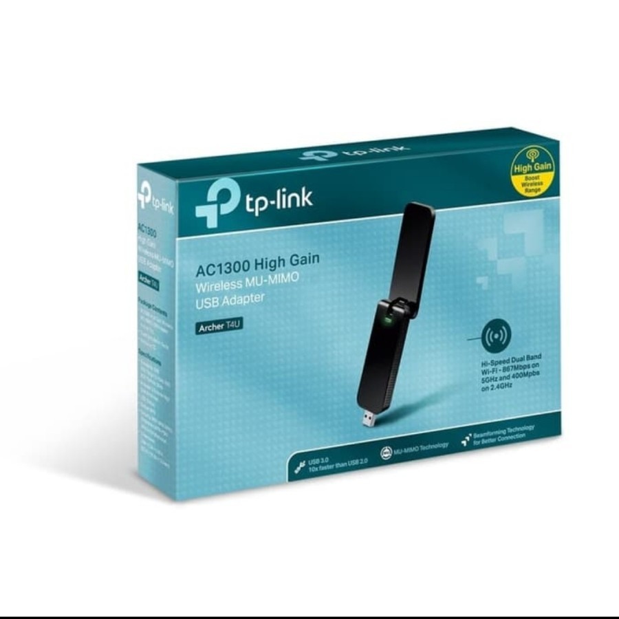 Wireless Adapter TP Link ARCHER T4U AC1300-TPLink ARCHER T4U Dual Band