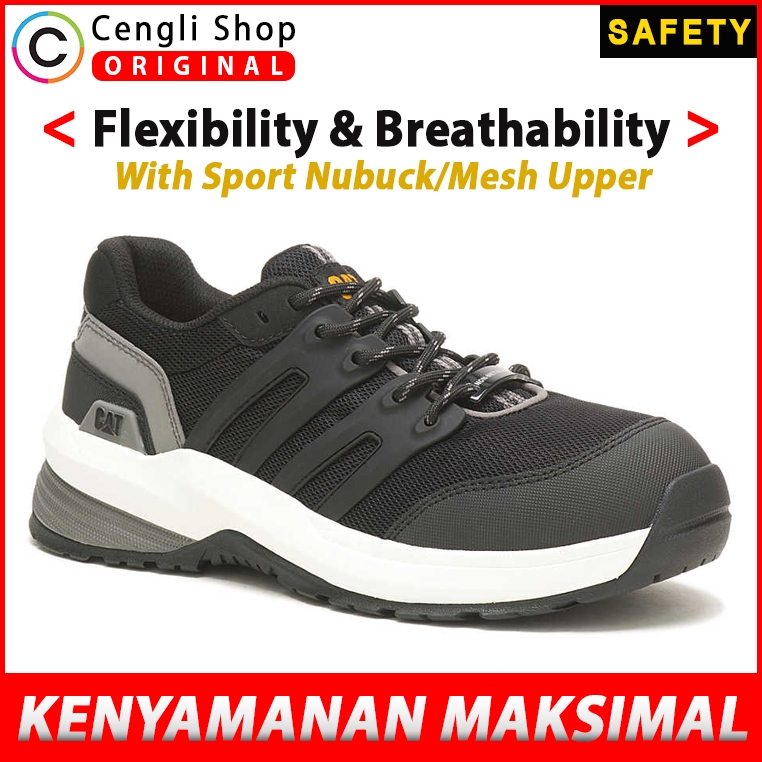 CATERPILLAR SEPATU SNEAKER SAFETY SHOES SNEAKERS WANITA ORIGINAL ASLI ORI CT KETS CAT-01