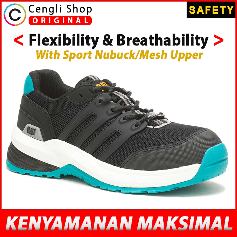 CATERPILLAR SEPATU SNEAKER SAFETY SHOES SNEAKERS WANITA ORIGINAL ASLI ORI CT KETS CAT-02