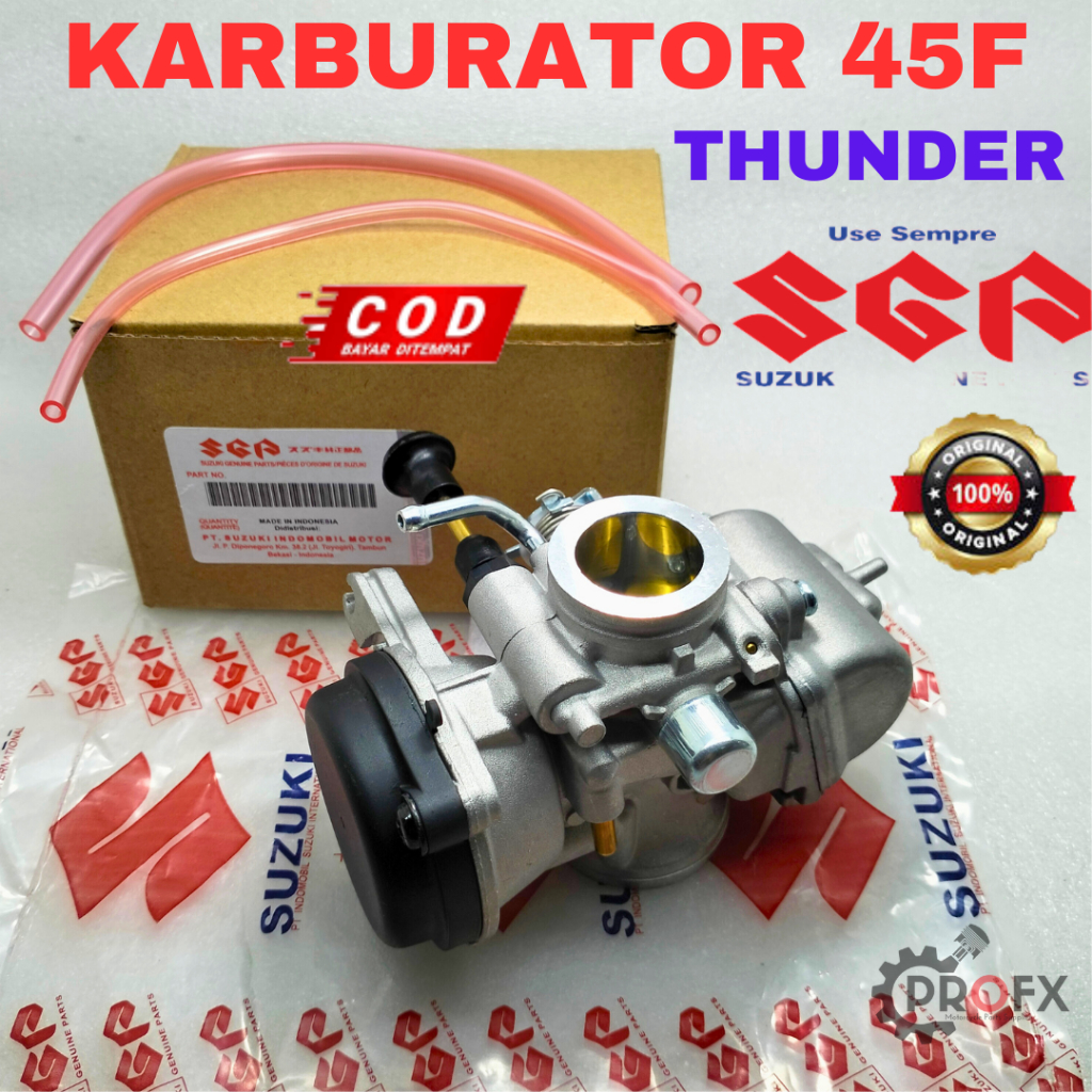 KARBURATOR SUZUKI THUNDER 125 KUALITAS ORIGINAL SGP ASLI CARBURETOR KARBU CARBU KABU CABU KALBU