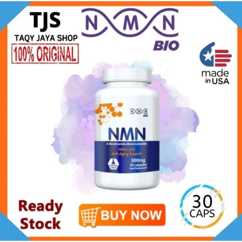 NMN B - Nicotinamide Mononucleotide NAD+ And Suplement Herbal Anti Aging Original