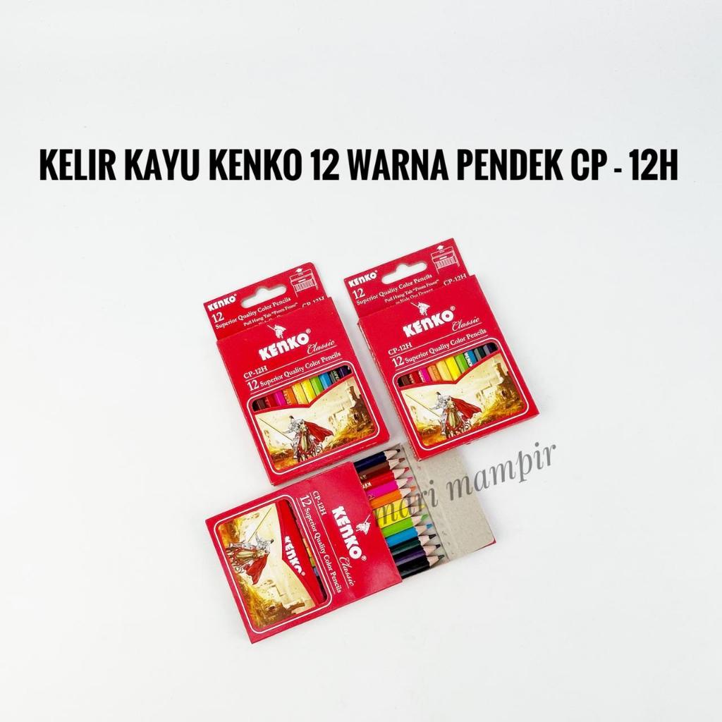 

PENSIL WARNA / KELIR KAYU KENKO 12 WARNA PENDEK CP - 12H