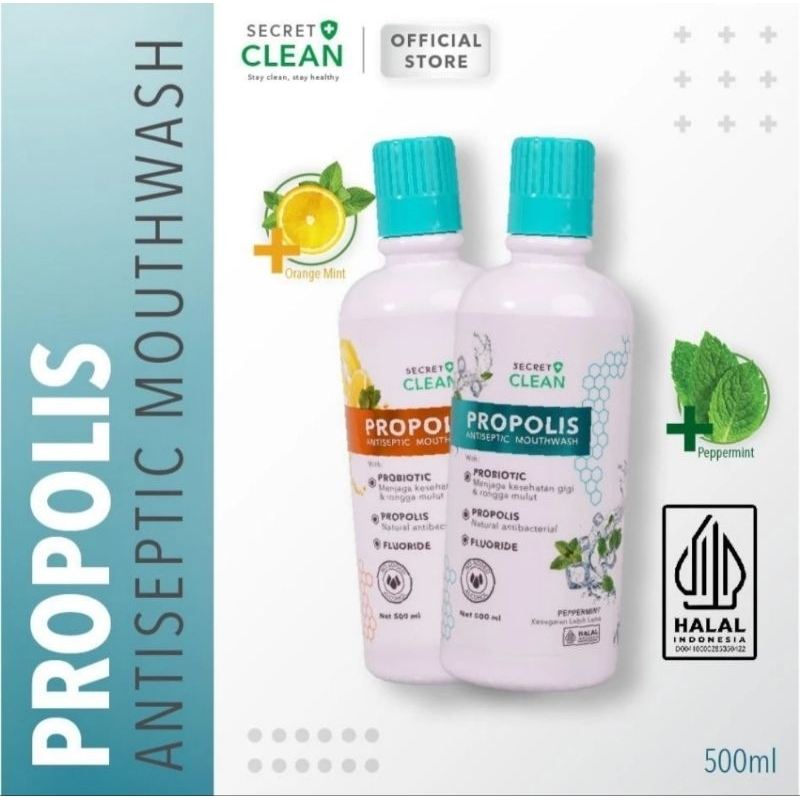 Secret Clean Propolis Antiseptic Mouthwash