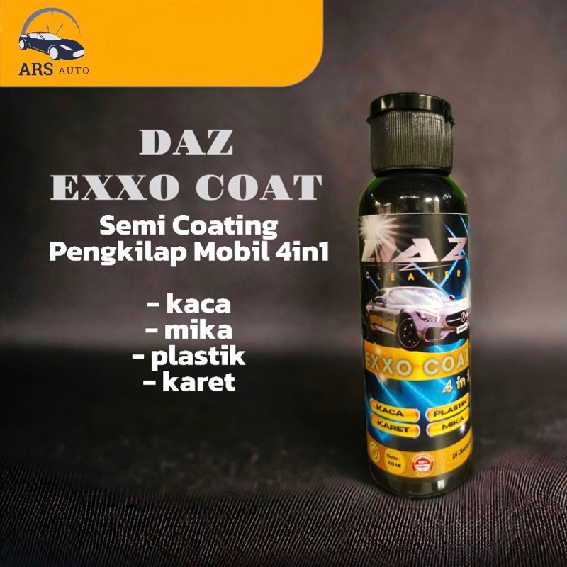 EXXO COAT 100ML- semi coating pengkilap mobil