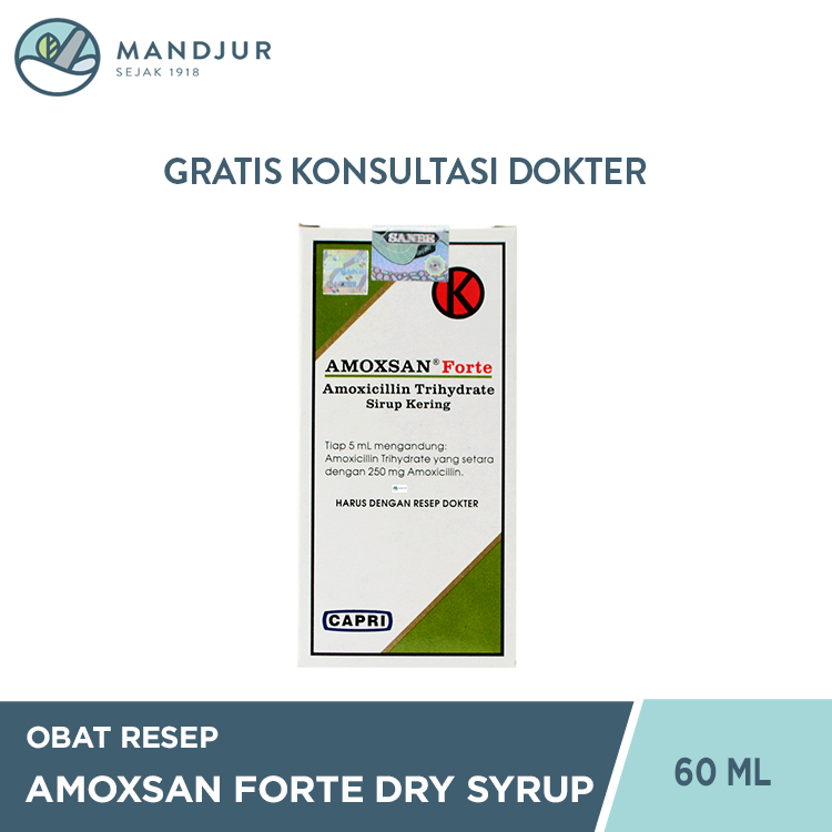 Amoxsan Forte Dry Sirup 60 mL