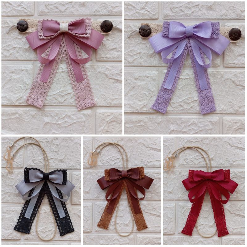 Konektor Renda/ Konektor pita / konektor masker Hijab / Strapper Masker / Strapper Pita / Strapper R