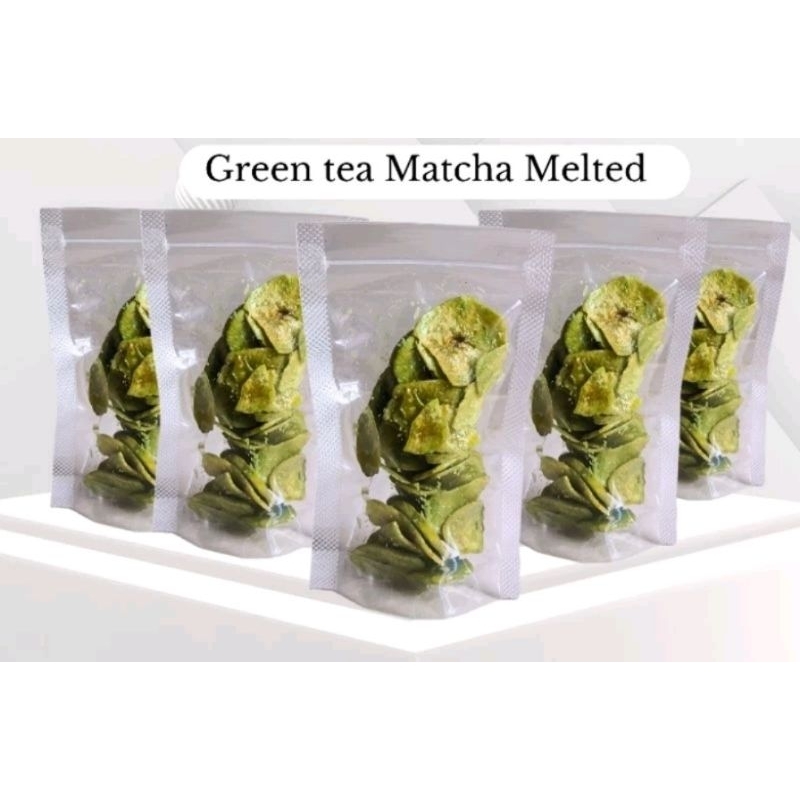 

kripik pisang lumer Greentea