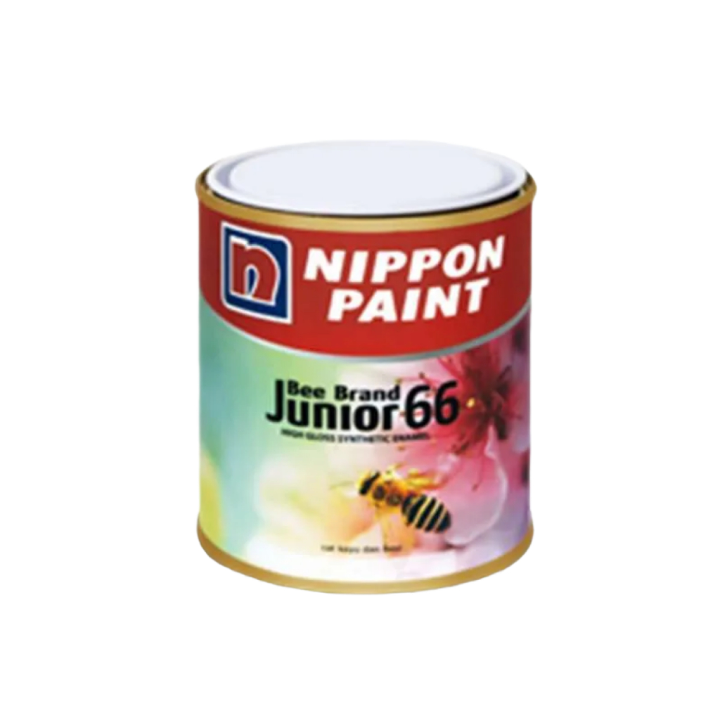 Cat Besi dan Kayu 1kg Nippon Paint Bee Brand Junior 66