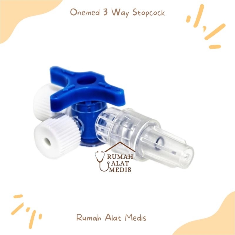 Onemed Three Way Stopcock / 3 Way Stopcock / Threeway Stopcock Onemed