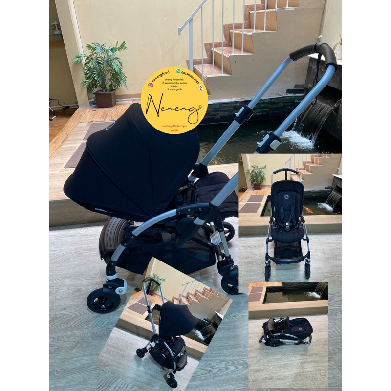 stroller bugaboo bee 5 warna hitam