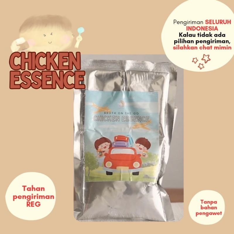 

Chicken Essence on the Go MPASI (Travelling / Kiriman reguler)