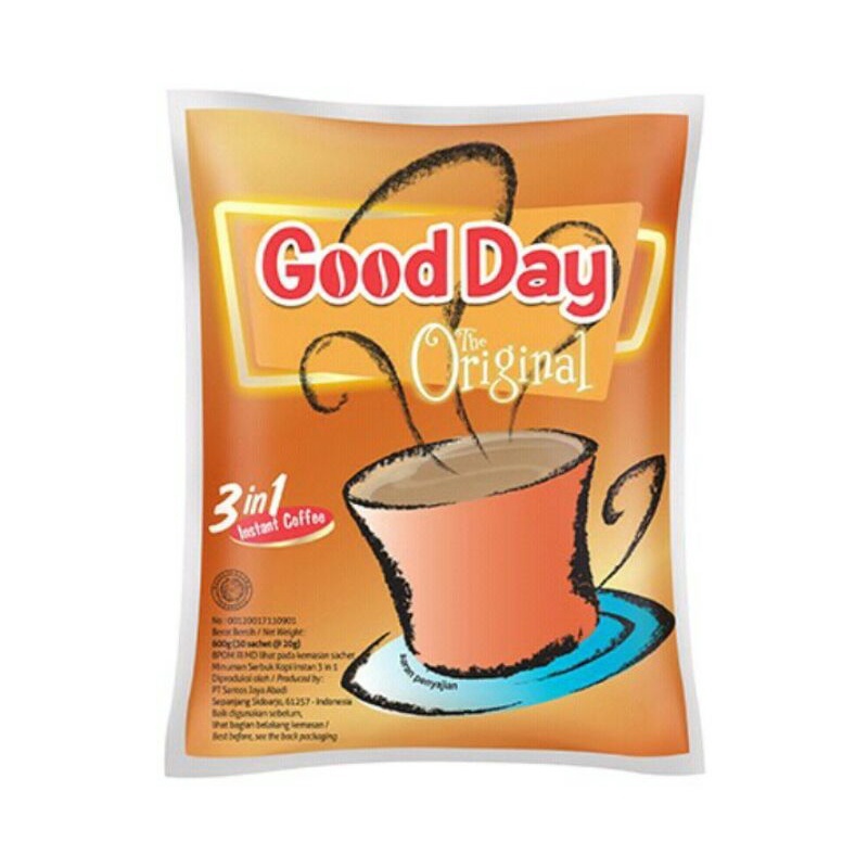 

Kopi Good Day Original 10pcs