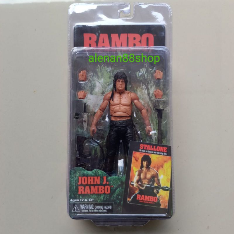 Rambo - First Blood Part II - 7" Action Figure neca