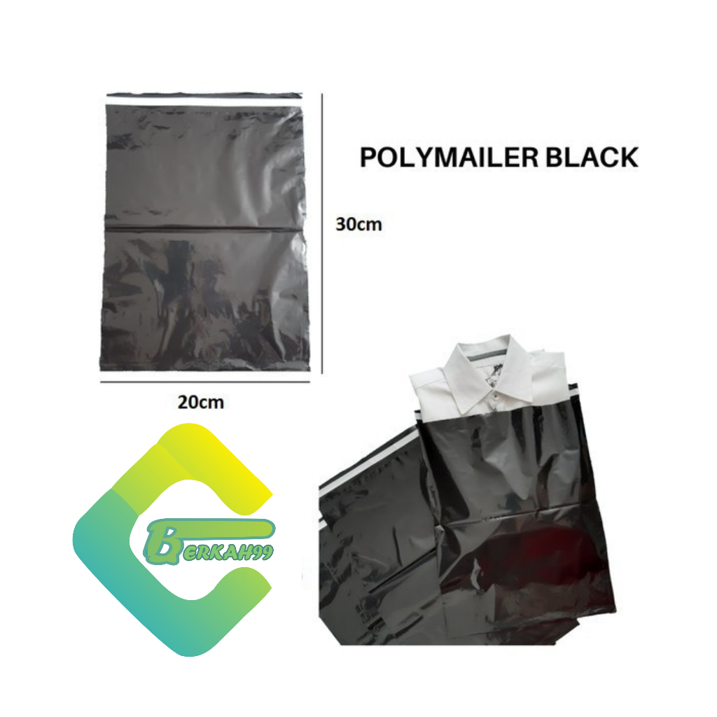 

PLASTIK POLYMAILER 20X30 HITAM PUTIH PINK BUAT PACKING OLSHOP
