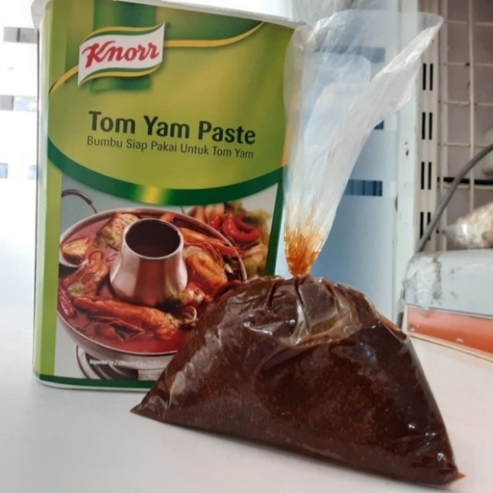 

KNORR TOM YAM PASTA ECER 100GR, BUMBU PASTA CAIR TOM YAM PRAKTIS.