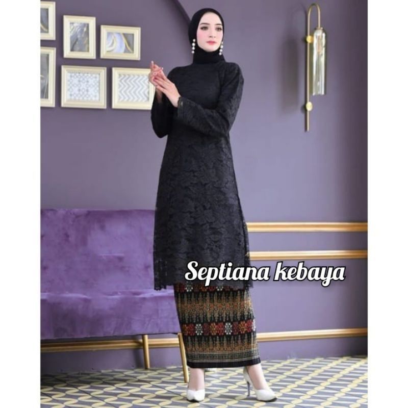 GOKIL _ KEBAYA ATASAN kebaya tunik burkat - kebaya tunik jumbo - kebaya modern brokat { kabaya restu