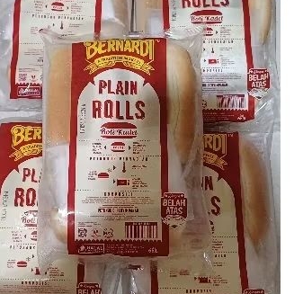 

Bernardi Roti Hotdog 6pcs / Bernardi Plain Rolls / Roti Kadet