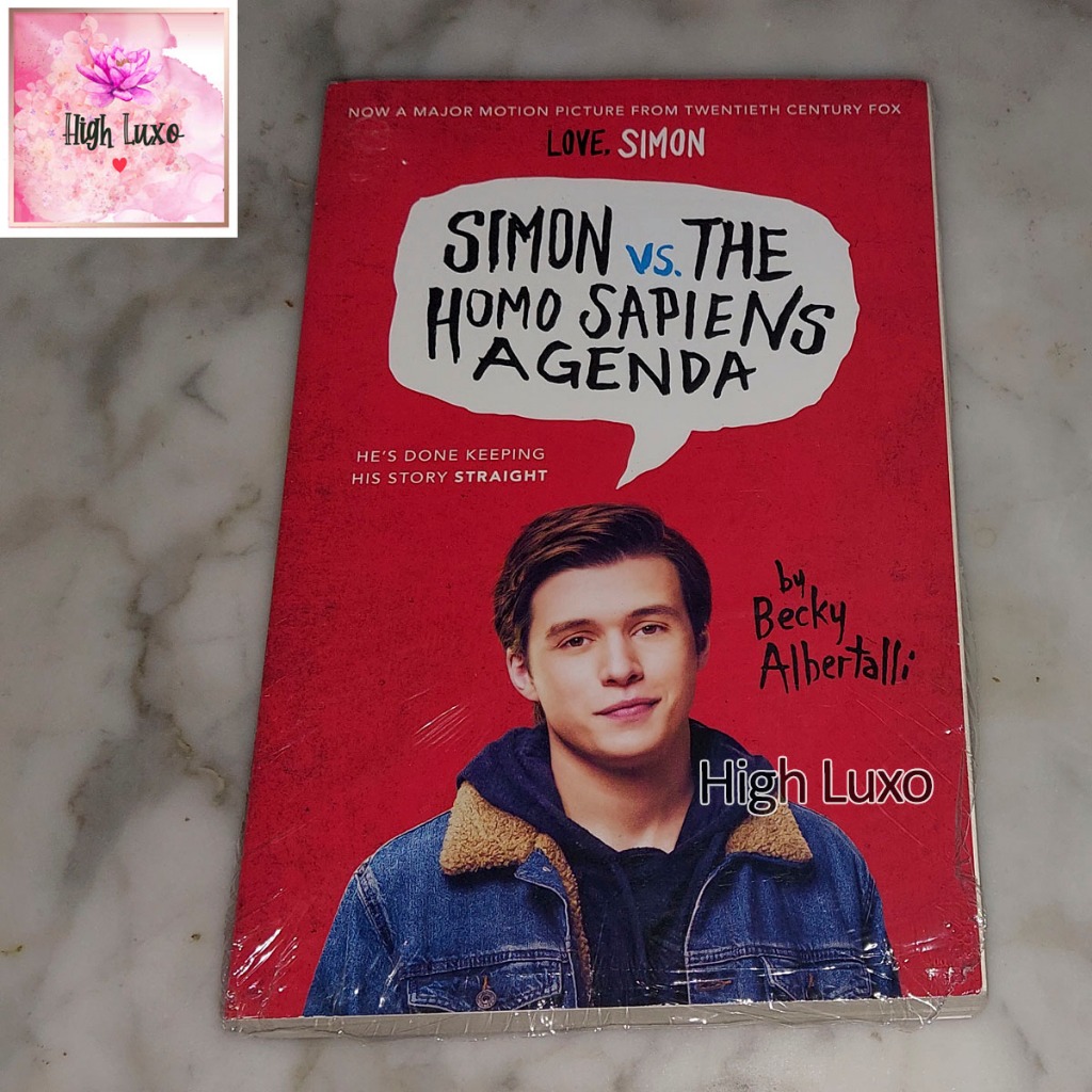 Buku Novel Simon VS The Homo Sapiens Agenda Love Simon Now A Major Motion Picture From Twentieth Cen