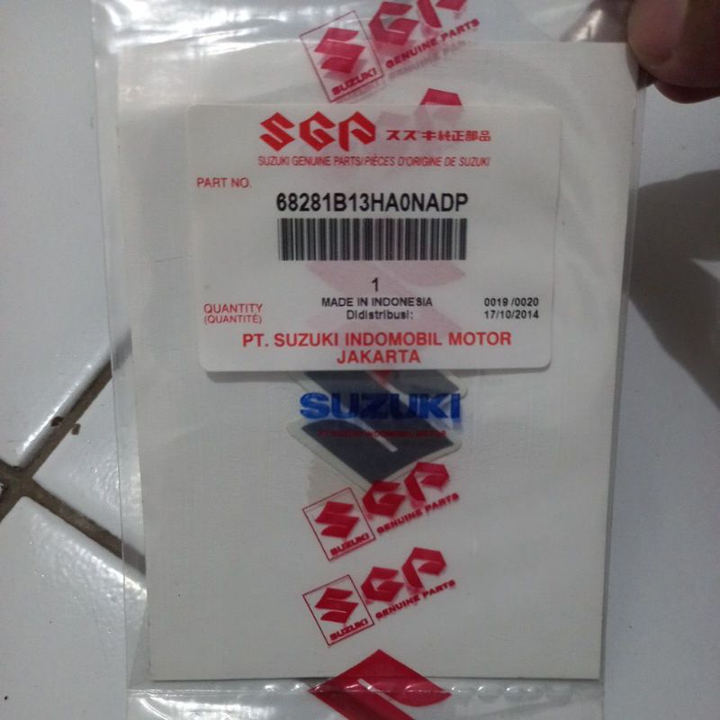 Stiker Batok Hayate Nex lama