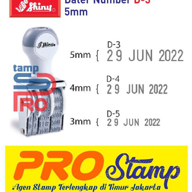 

Sale Stempel Shiny Tanggal Dater Stamp Manual