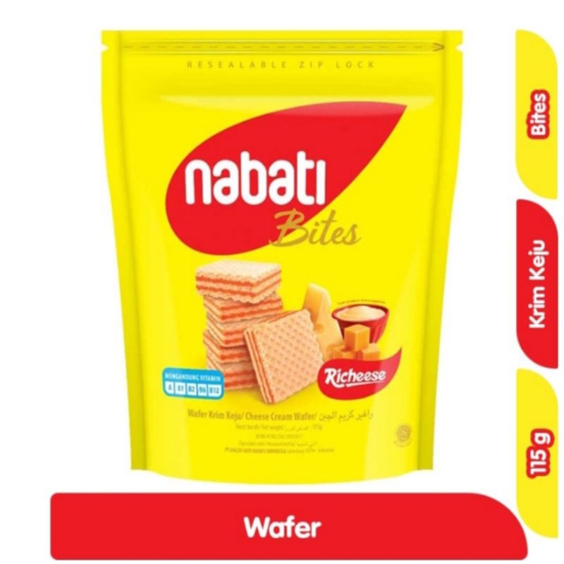 

Nabati richeese rasa keju 115gr