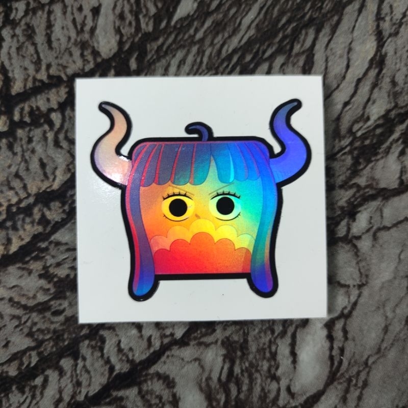 

Stiker Hologram One Piece Ulti Square