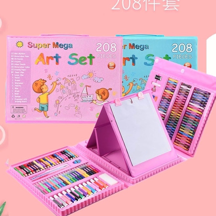 

Pensil Warna Krayon Cat Air 28Pcs Set Alat Menggambar Melukis Mewarnai