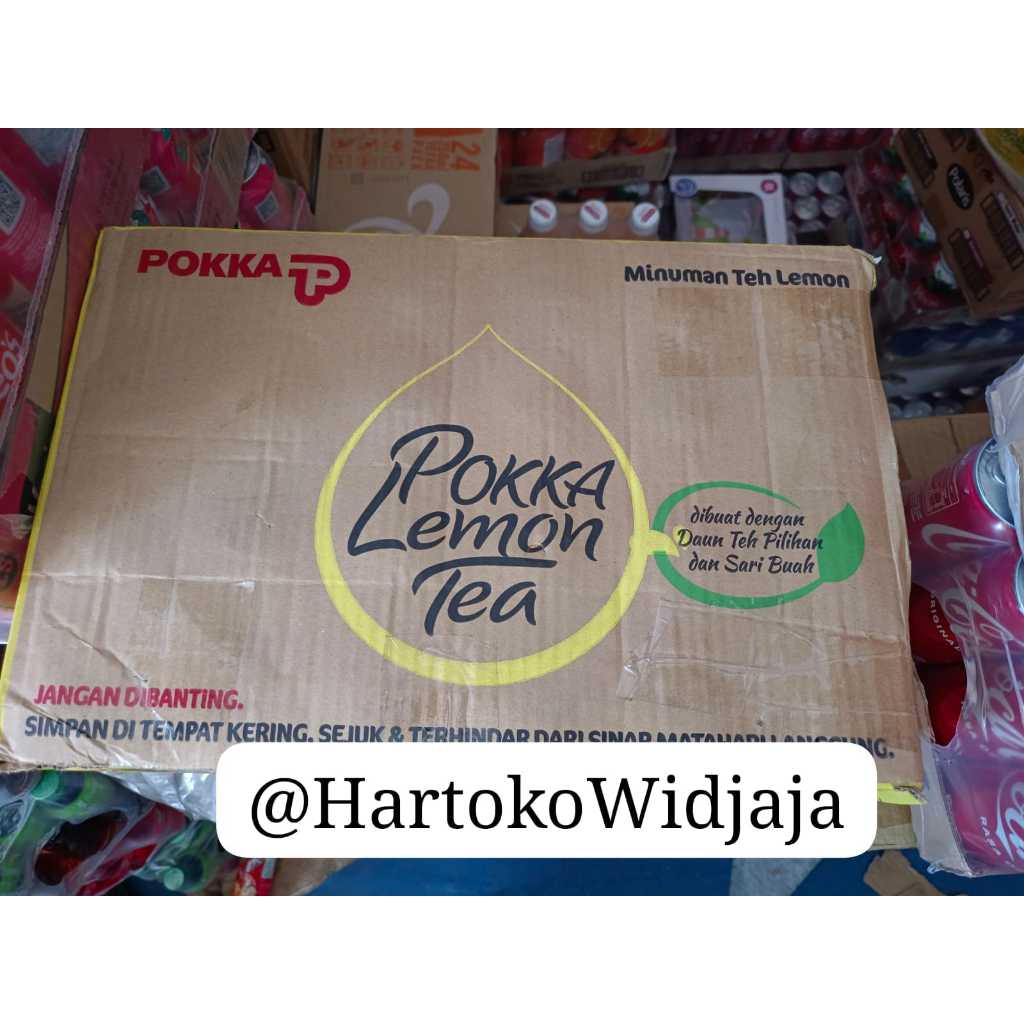 

POKKA LEMON TEA BOTOL DUS ISI 24 BOTOL