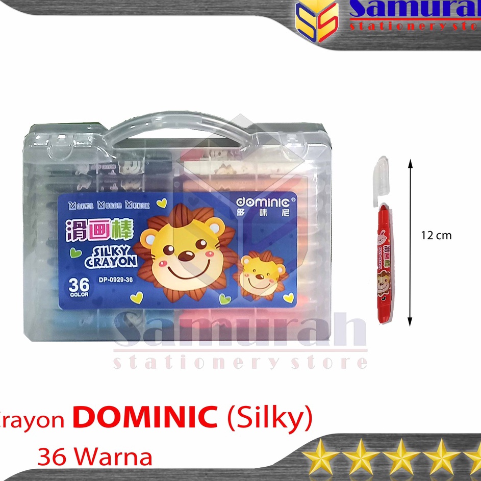 

Crayon Putar Silky Dominic isi 36 Warna Hard Case Krayon Minyak Motif 36 Batang Oil Pastel Fancy Twister 36 Colors For Drawing Water Resistant