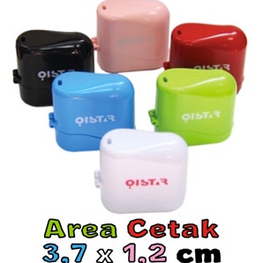 

Ready Stamp stamp Stempel QISTAR Tali Tutup Nempel