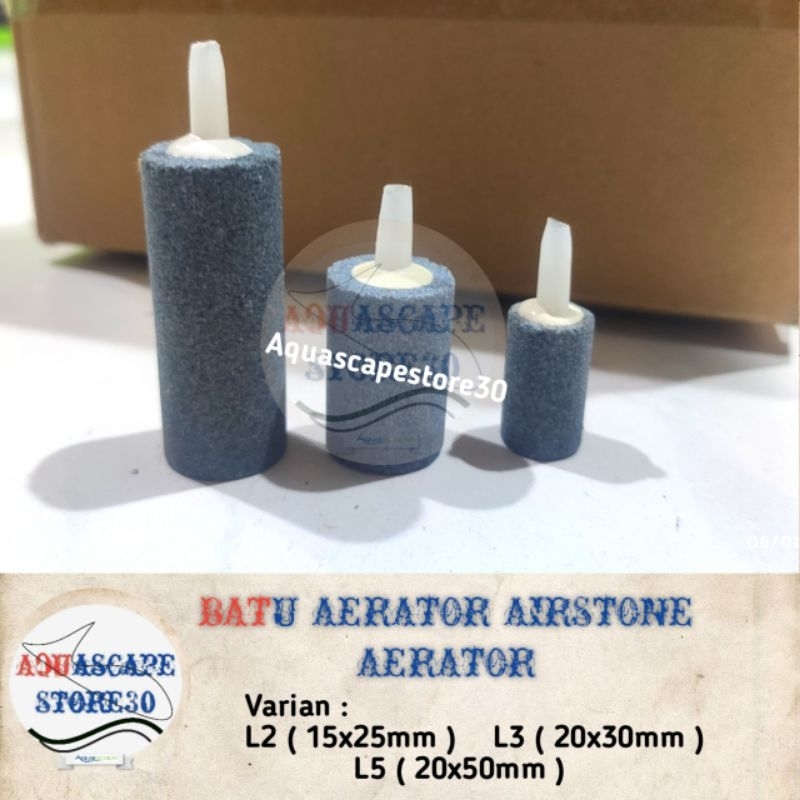 batu aerator airstone aerator L2 L3 L5 gelembung aerator / batu aerator / airstone aerator / gelembu