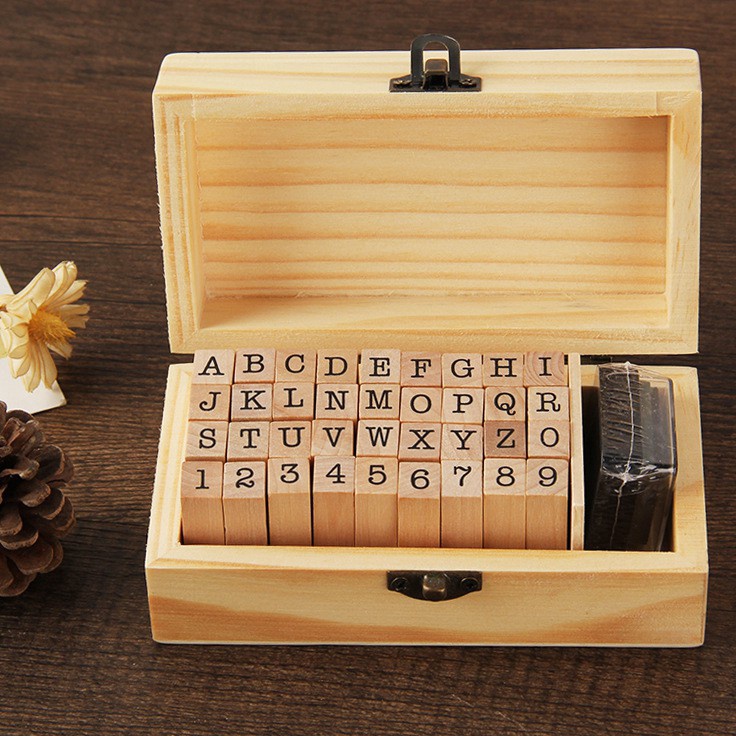 

Dijual Murah ATOZ BASIC ALPHABET NUMBER WOODEN RUBBER STAMP SET