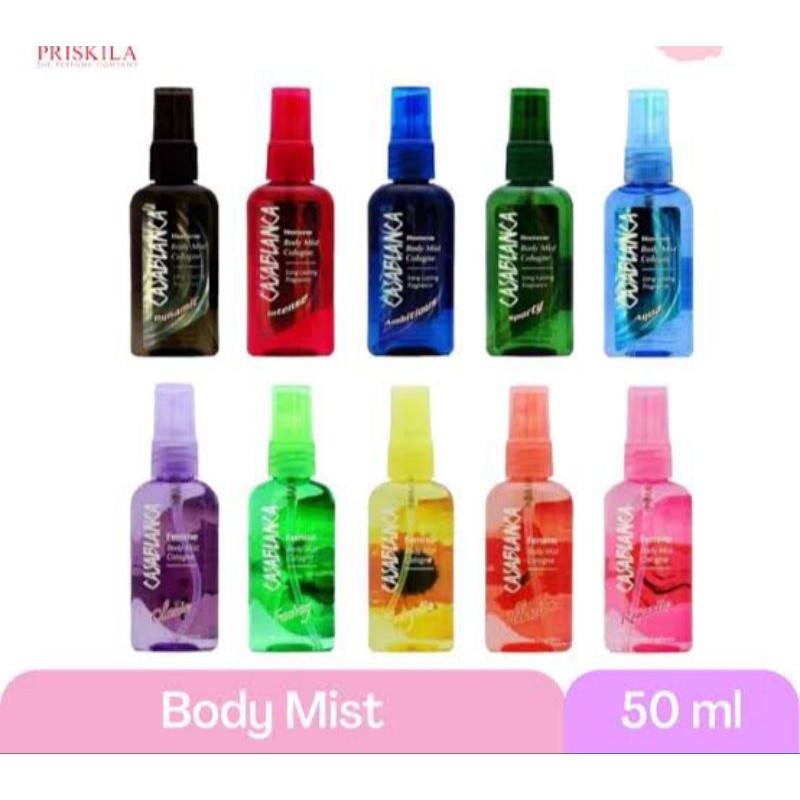 CASABLANCA PARFUM BODY MIST 50ML