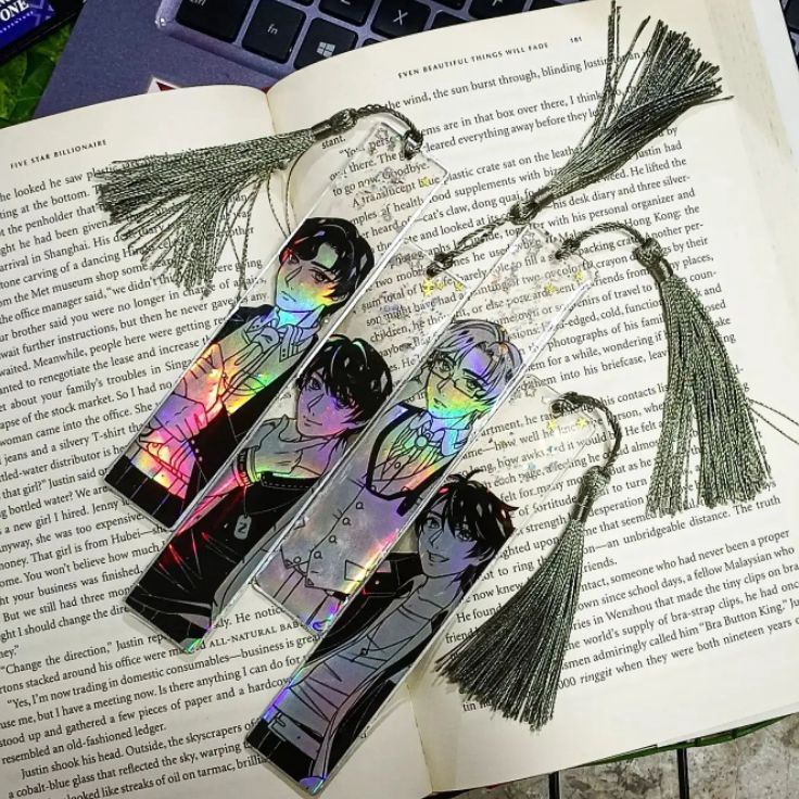 

tears of themis hologram resin bookmark pembatad buku artem wing luke pearce marius von hagen vyn ritcher