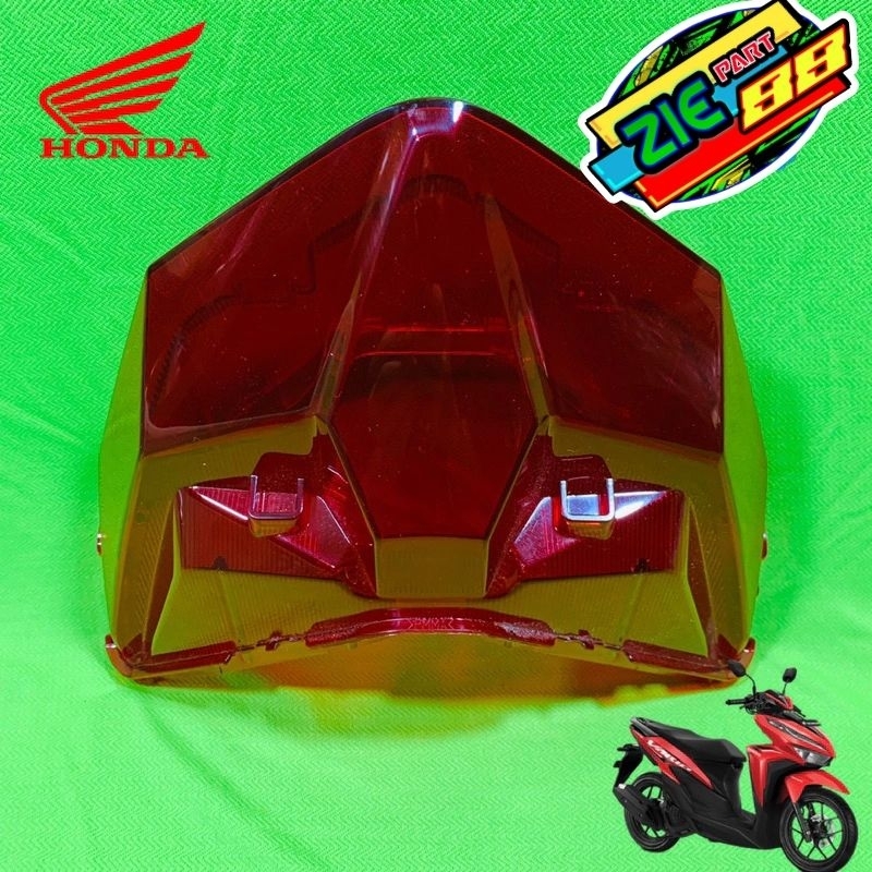mika lampu belakang new Vario 125 150 kaca lampu stop new vario 150