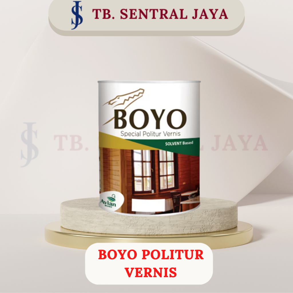 Boyo Politur Vernis/Cat Kayu