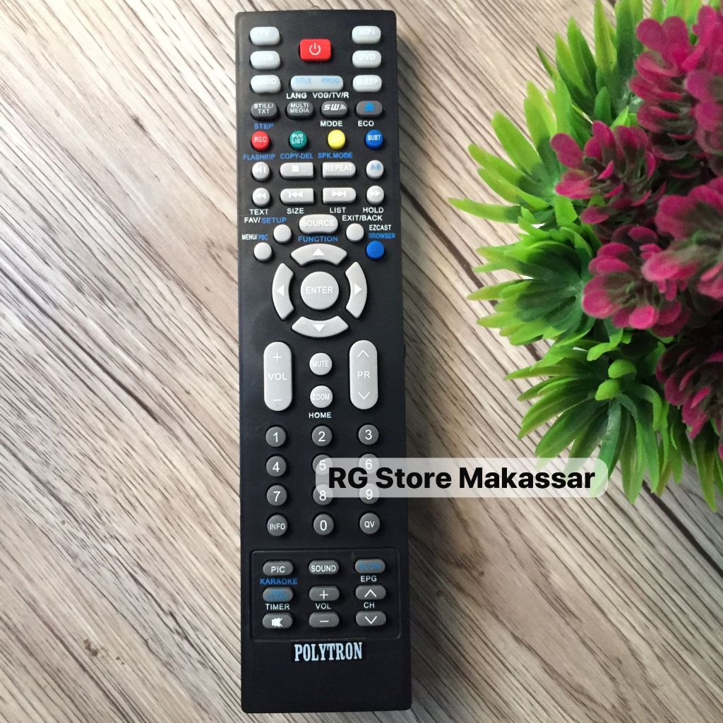 Remot Remote TV Polytron LCD LED Android Smart TV 81G862 PLD 32AD1508 /G PLD 50AS8858 /G PLD 43AS155