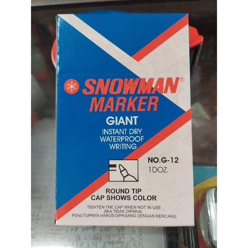 

Ay00! SPIDOL SNOWMAN WHITEBOARD DAN PERMANENT