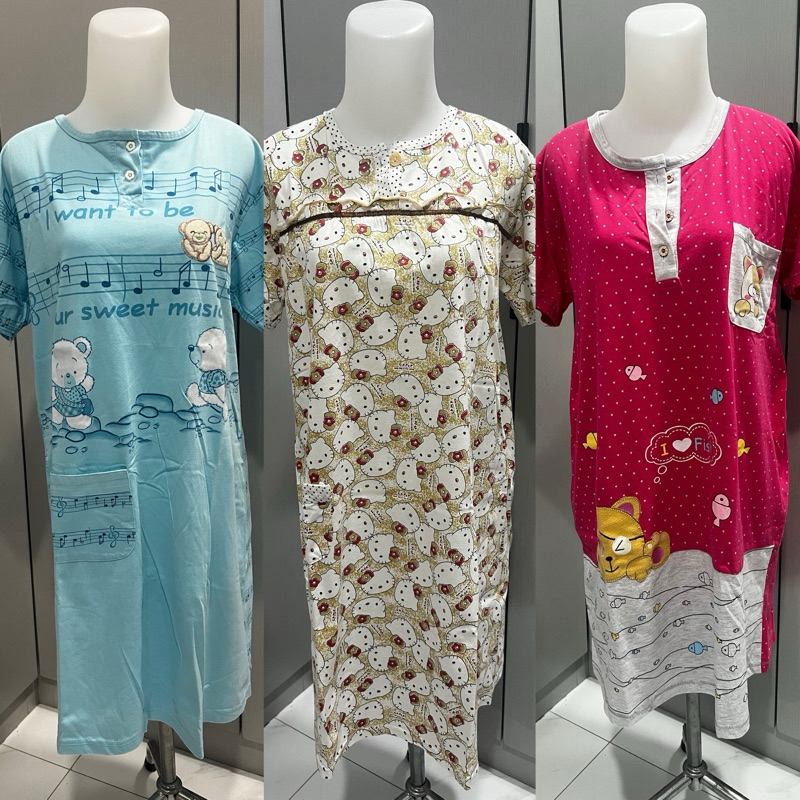 Preloved Dress Piyama Baju Tidur Daster Dewasa