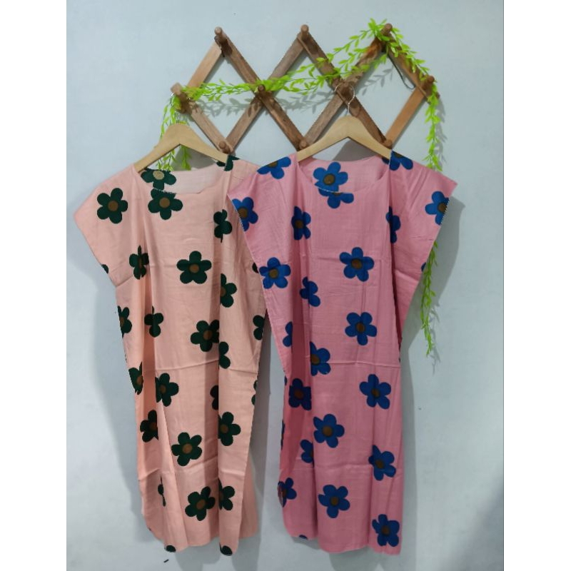 DASTER MIDI wanita Daster wanita kekinian selutut estetik bahan rayon