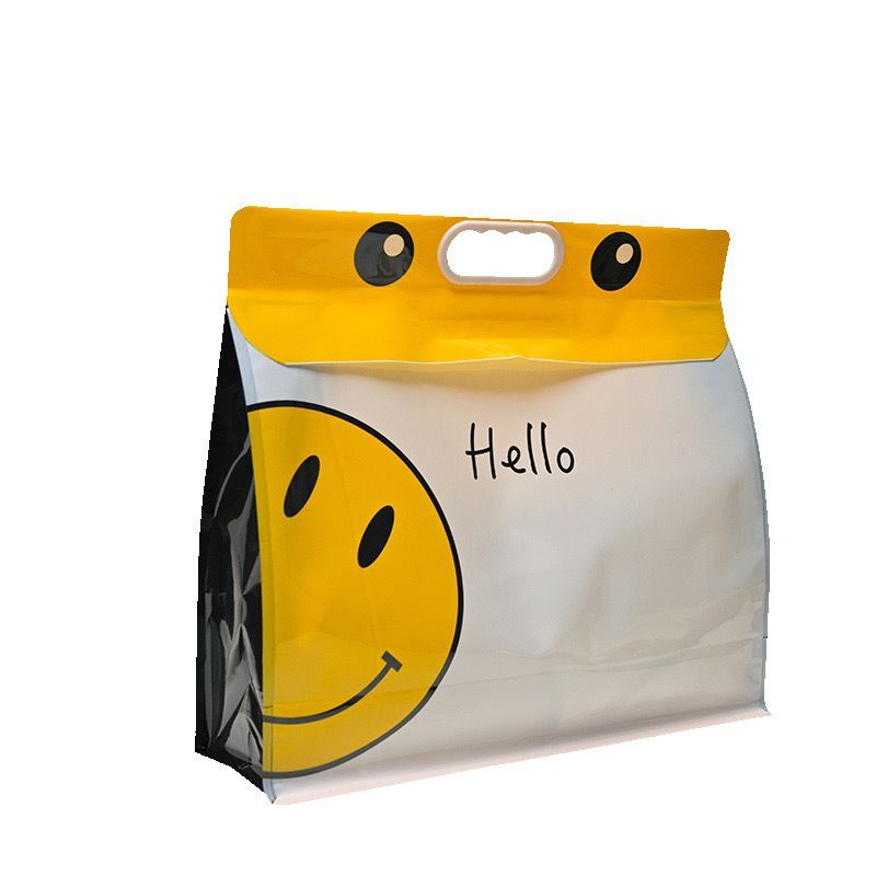 

Paper Bag Premium Sovenir Yellow Smile Tas Gift Bag Kantong Kado Hadiah