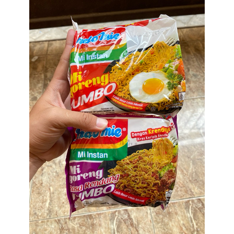 

Indomie Goreng/Rendang Jumbo 165 gr