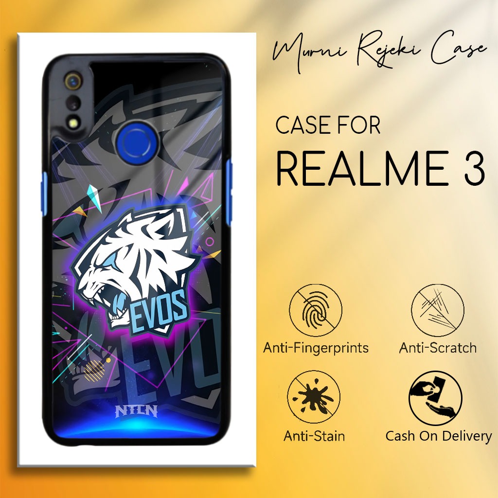 Case Realme 3 Terbaru - Casing Realme 3 - Motif Evos - Hardcase Premium Glossy - Softcase Hp Realme 