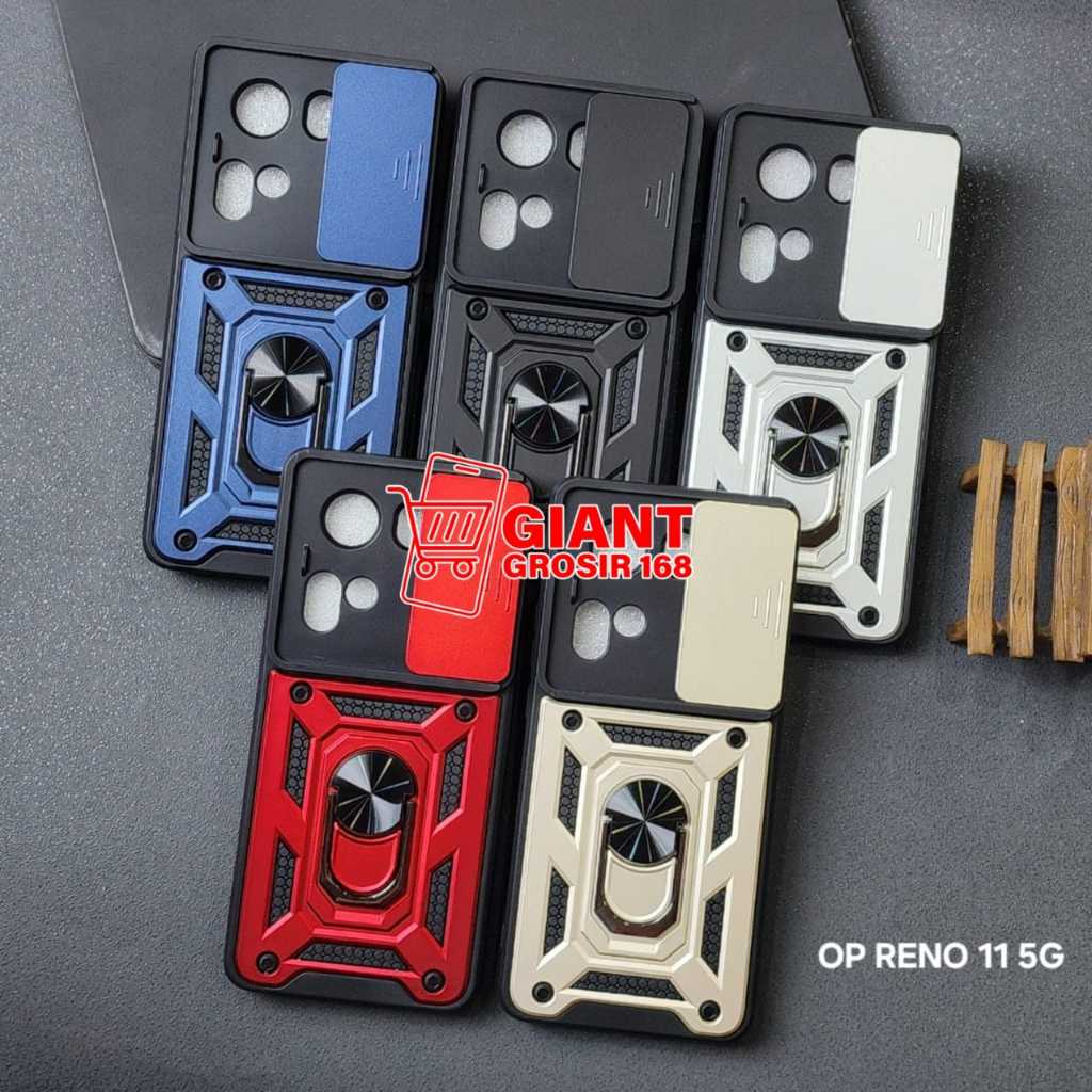 Oppo Reno 11 5G Oppo Reno 11 Pro Oppo Reno 11F Case Robot slide Protect Kamera Case Oppo Reno 11 5G 