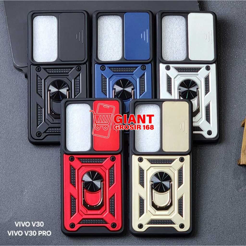 Vivo V30 Vivo V30 Pro Case Robot slide Protect Kamera Case Vivo V30 Vivo V30 Pro